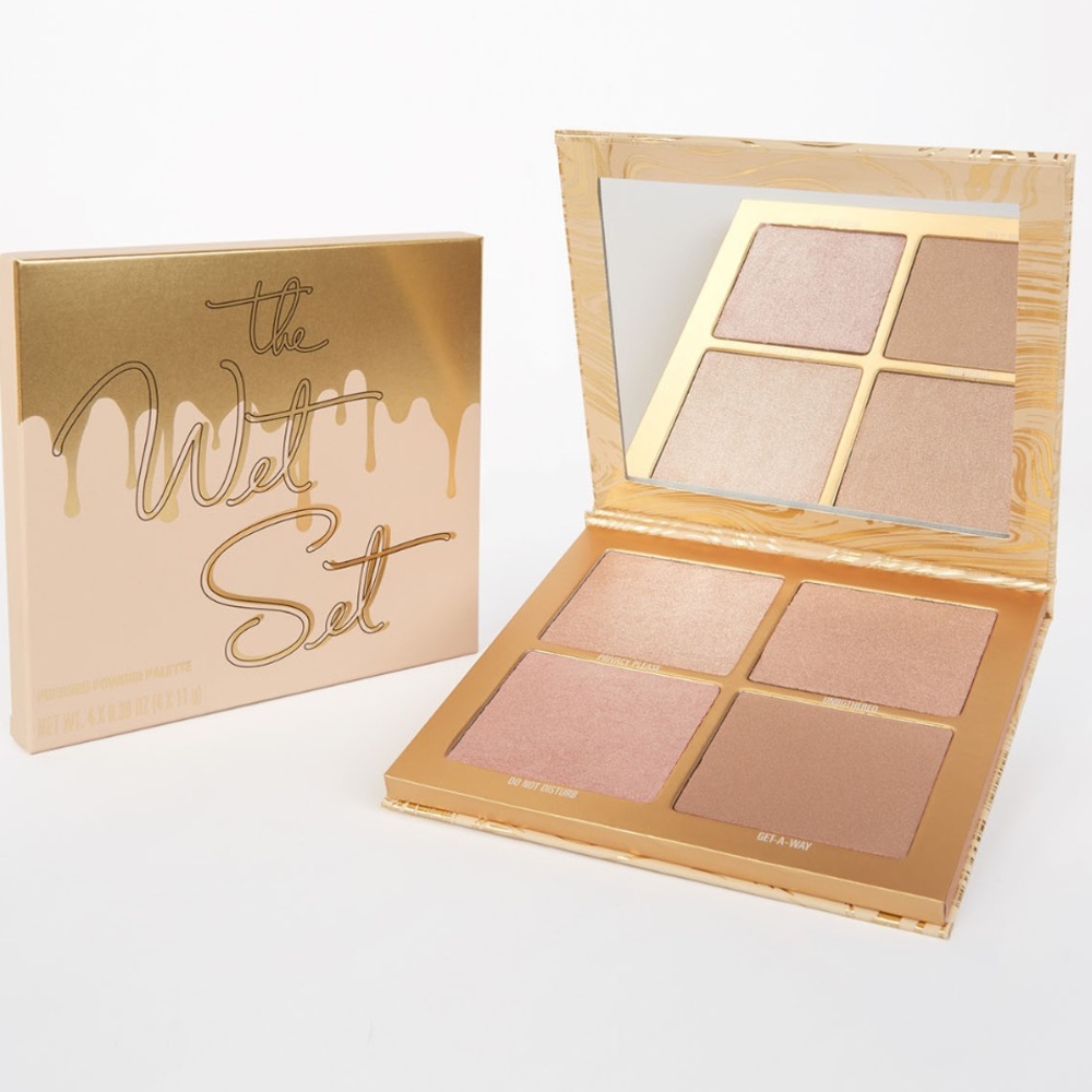 Kylie Wet Set highlighting palette